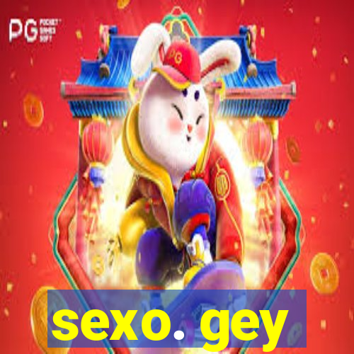 sexo. gey